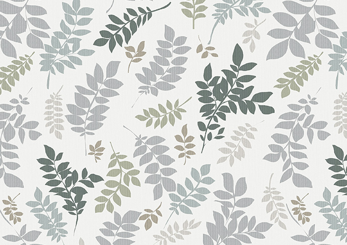 Breezy Leaves, Dewdrop - Twist&Fit Roller Blind - Image 6